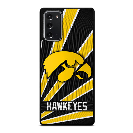 IOWA HAWKEYES FOOTBAL LOGO Samsung Galaxy Note 20 Case Cover