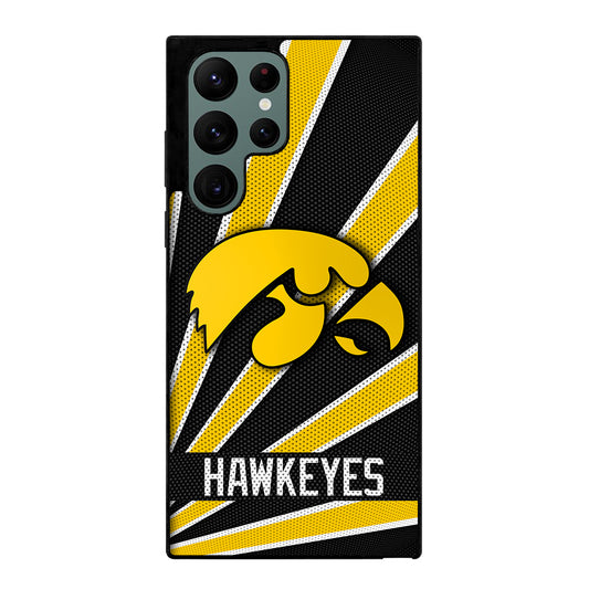 IOWA HAWKEYES FOOTBAL LOGO Samsung Galaxy S22 Ultra Case Cover