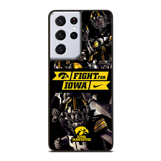 IOWA HAWKEYES FIGHT FOR IOWA 2 Samsung Galaxy S21 Ultra Case Cover
