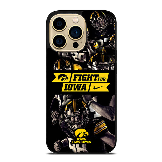 IOWA HAWKEYES FIGHT FOR IOWA 2 iPhone 14 Pro Max Case Cover