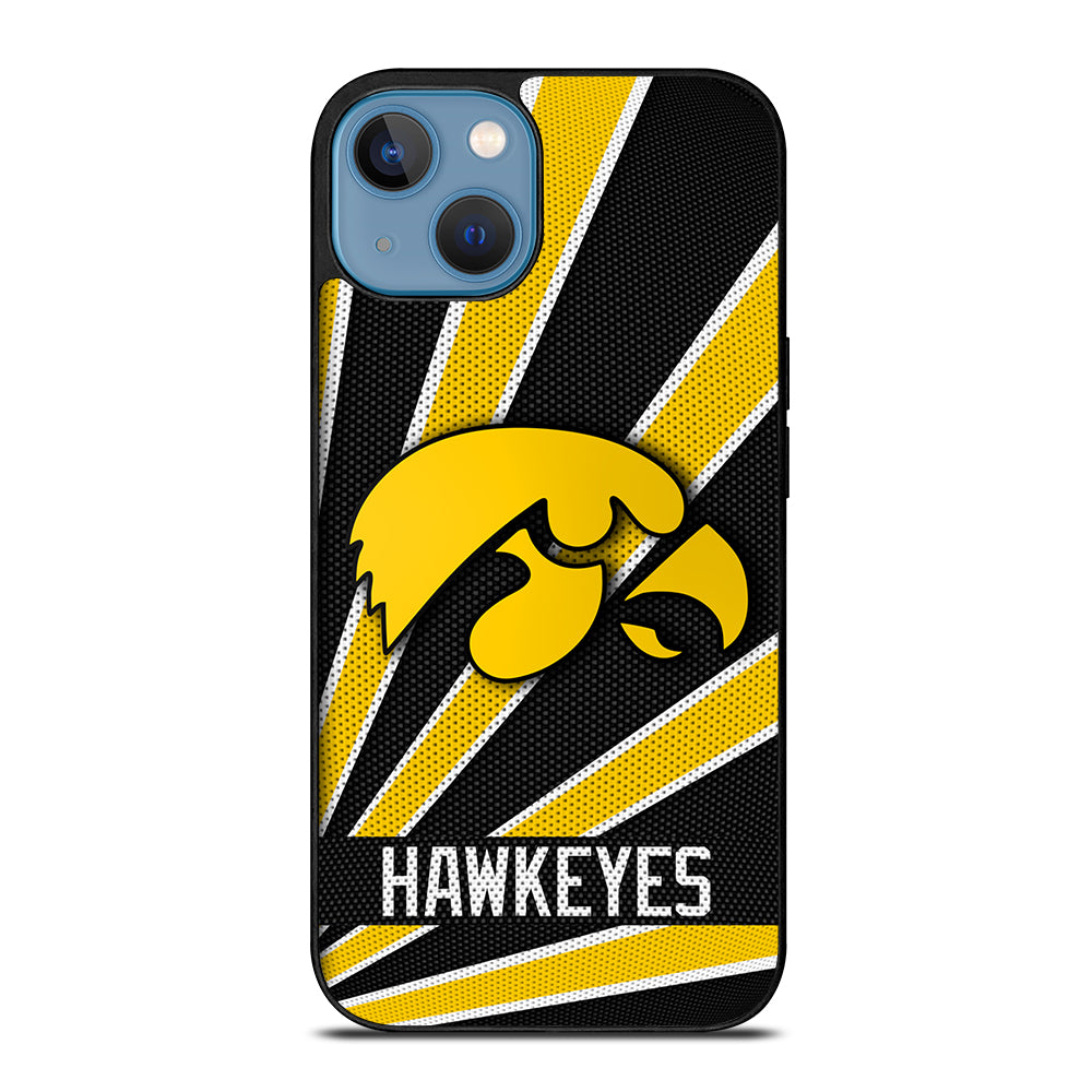 IOWA HAWKEYES FOOTBAL LOGO iPhone 13 Case Cover
