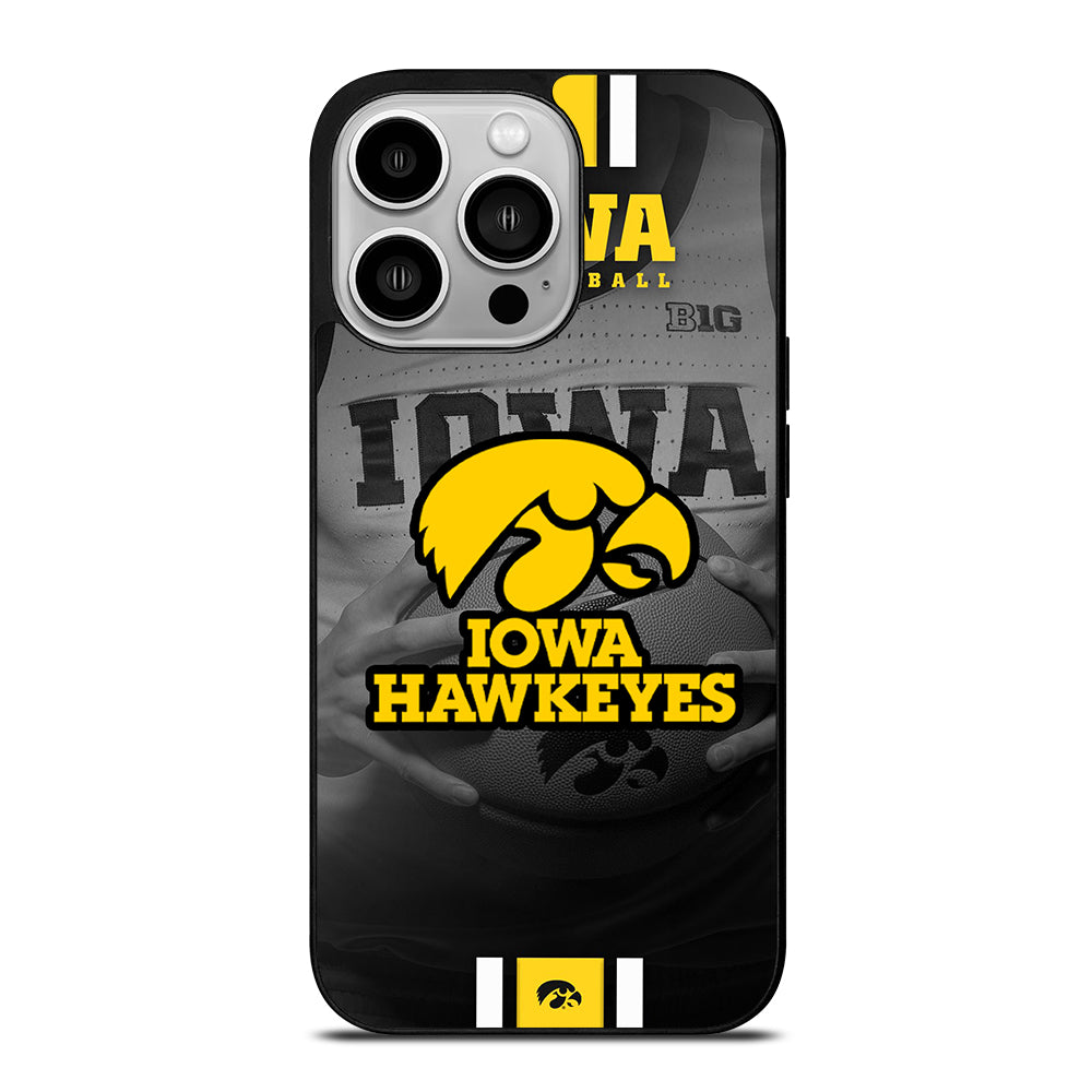 IOWA HAWKEYES LOGO iPhone 14 Pro Case Cover
