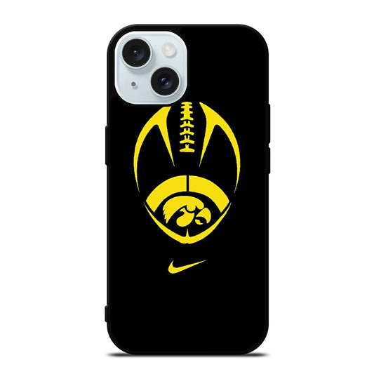 IOWA HAWKEYES NFL FOOTBALL iPhone 15 Case Cover