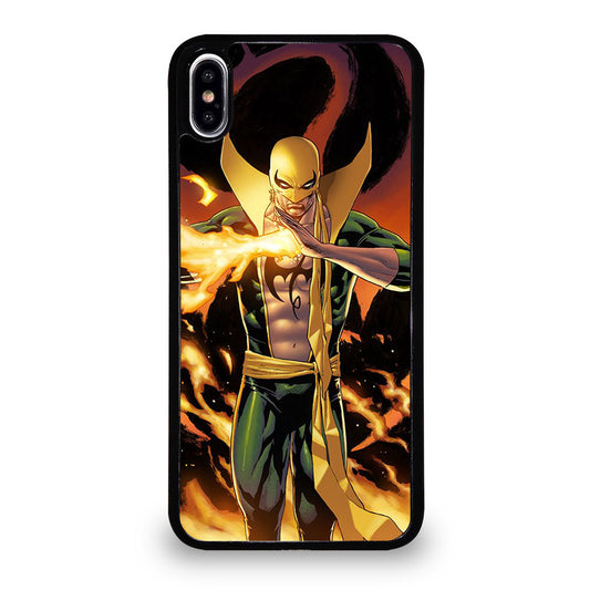IRON FIST MARVEL SERIES CARTOON 1 iPhone XS Max Case Cover
