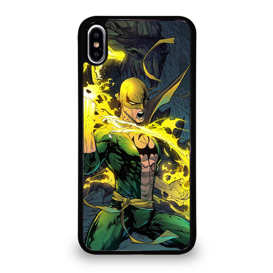 IRON FIST MARVEL SERIES CARTOON 2 iPhone XS Max Case Cover