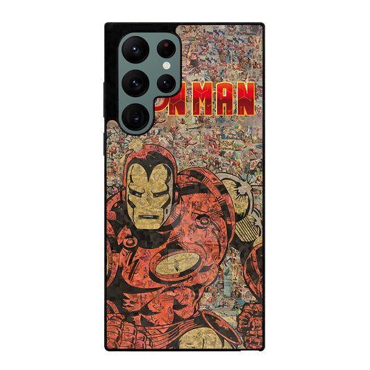 IRON MAN COMIC Samsung Galaxy S22 Ultra Case Cover