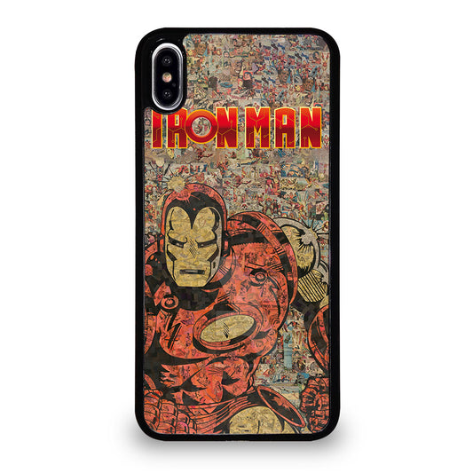 IRON MAN COMIC iPhone XS Max Case Cover