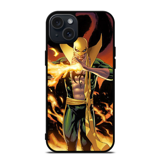IRON FIST MARVEL SERIES CARTOON 1 iPhone 15 Plus Case Cover