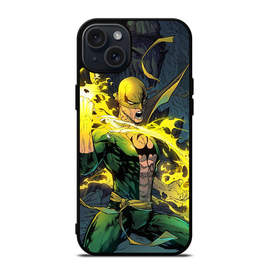 IRON FIST MARVEL SERIES CARTOON 2 iPhone 15 Plus Case Cover