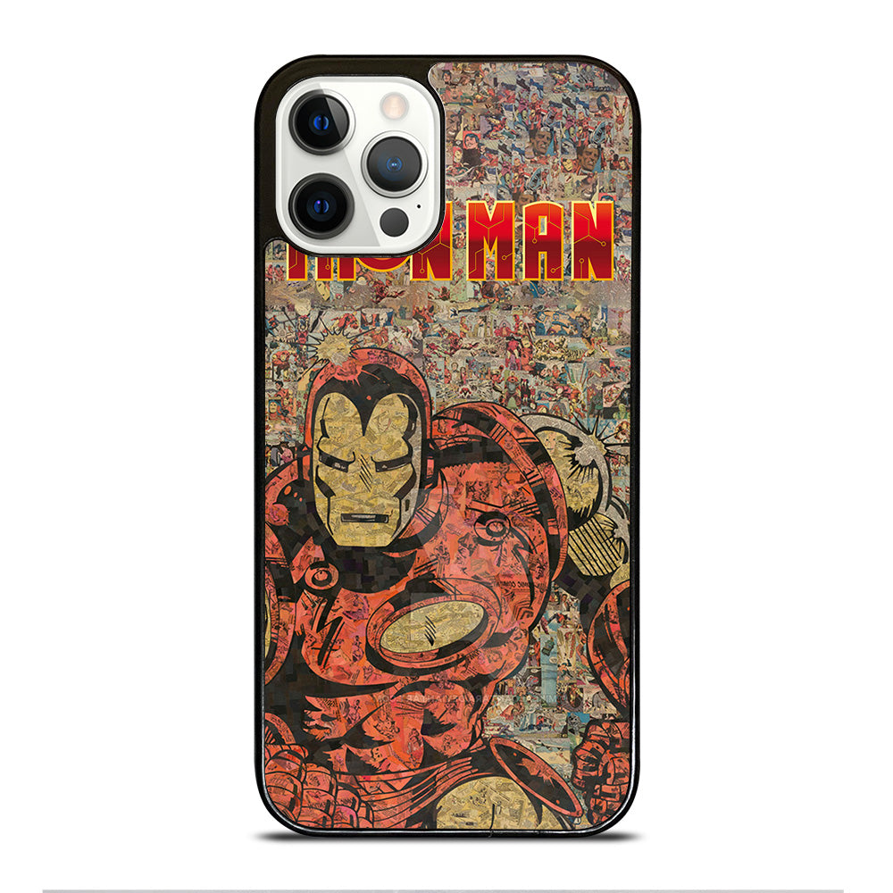 IRON MAN COMIC iPhone 12 Pro Case Cover