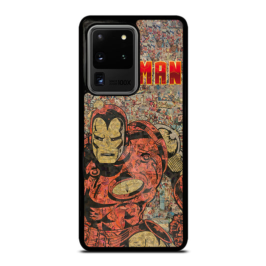 IRON MAN COMIC Samsung Galaxy S20 Ultra Case Cover