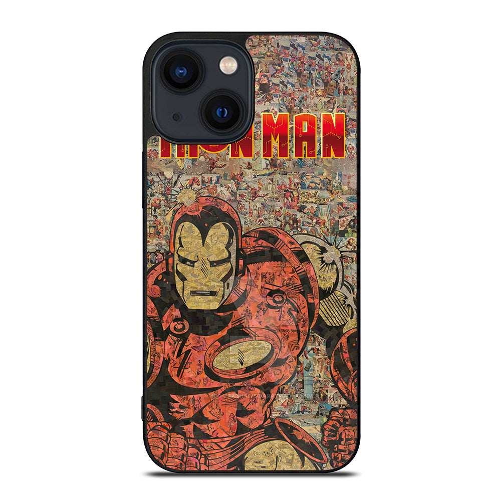 IRON MAN COMIC iPhone 14 Plus Case Cover