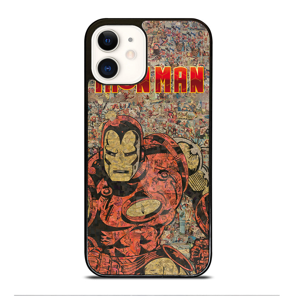 IRON MAN COMIC iPhone 12 Case Cover