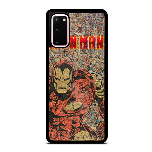 IRON MAN COMIC Samsung Galaxy S20 Case Cover