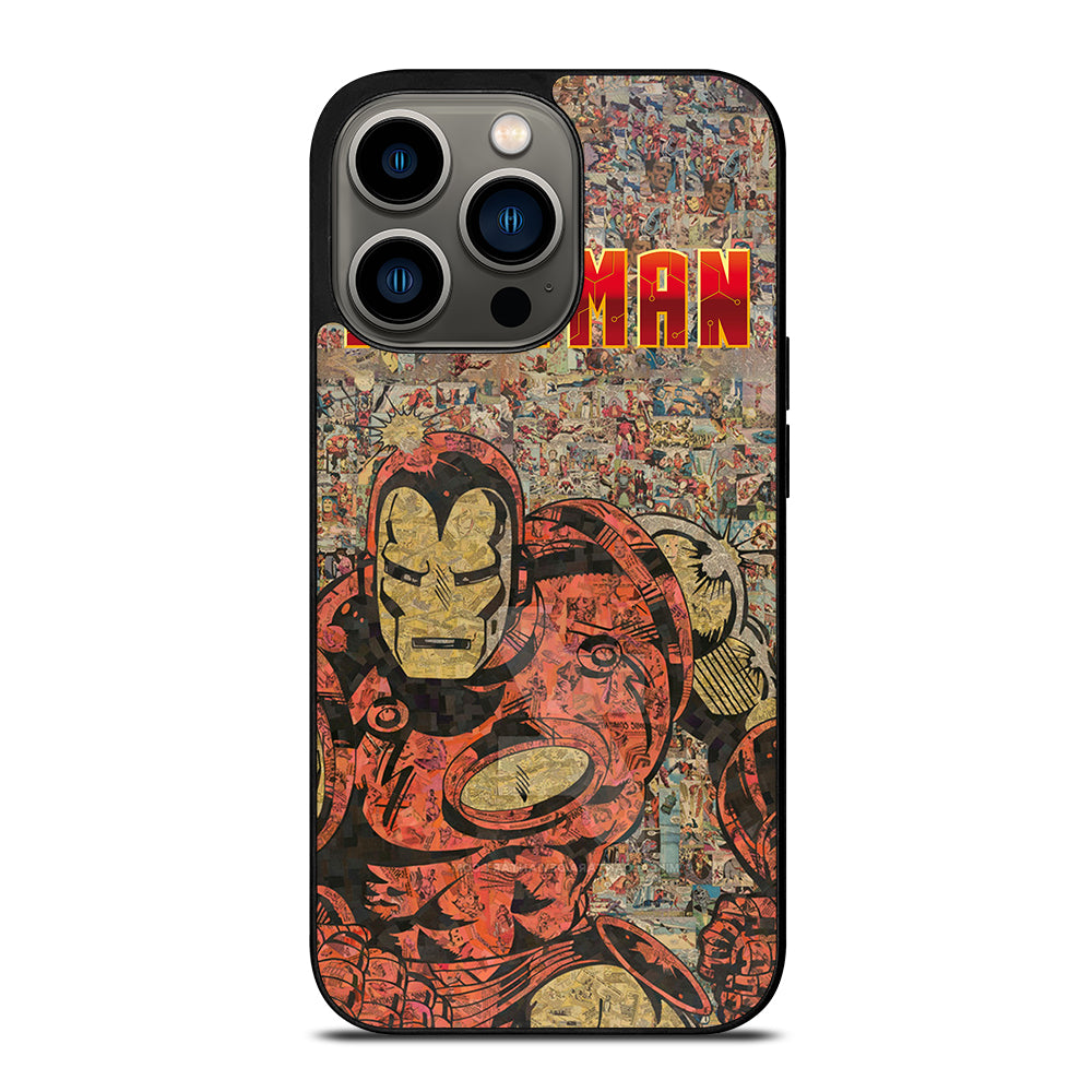 IRON MAN COMIC iPhone 13 Pro Case Cover