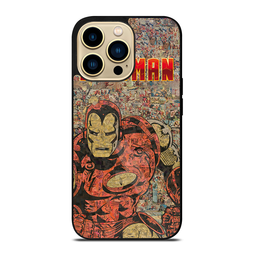 IRON MAN COMIC iPhone 14 Pro Max Case Cover