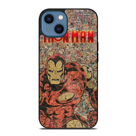 IRON MAN COMIC iPhone 14 Case Cover