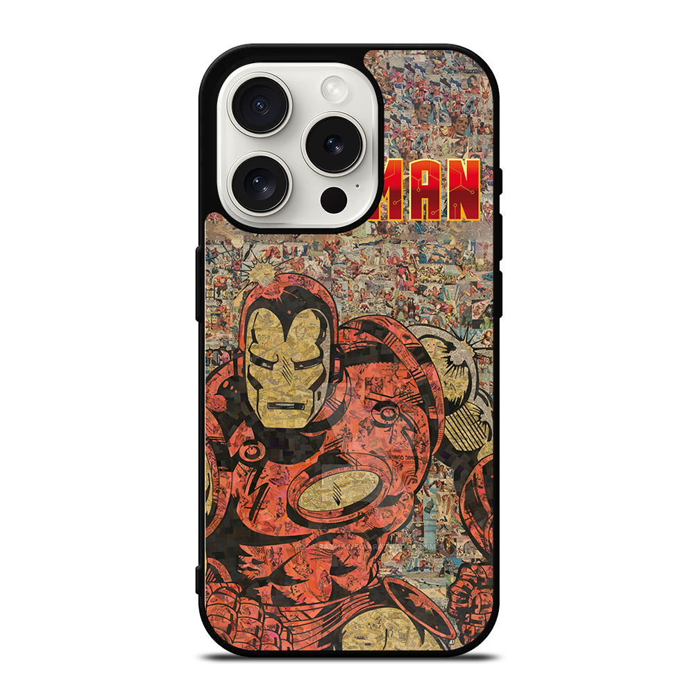 IRON MAN COMIC iPhone 15 Pro Case Cover
