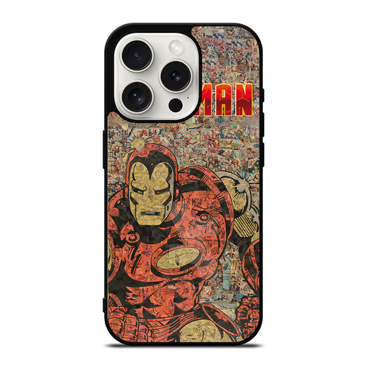 IRON MAN COMIC iPhone 15 Pro Case Cover