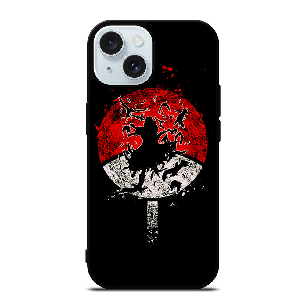 ITACHI UCHIHA SYMBOL NARUTO iPhone 15 Case Cover