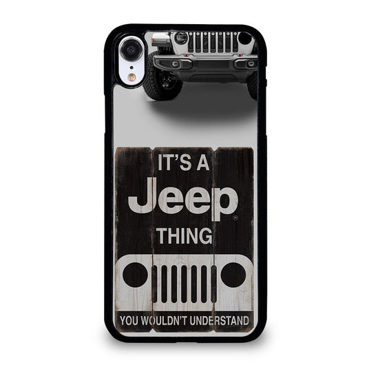 IT'S A JEEP THING iPhone XR Case Cover