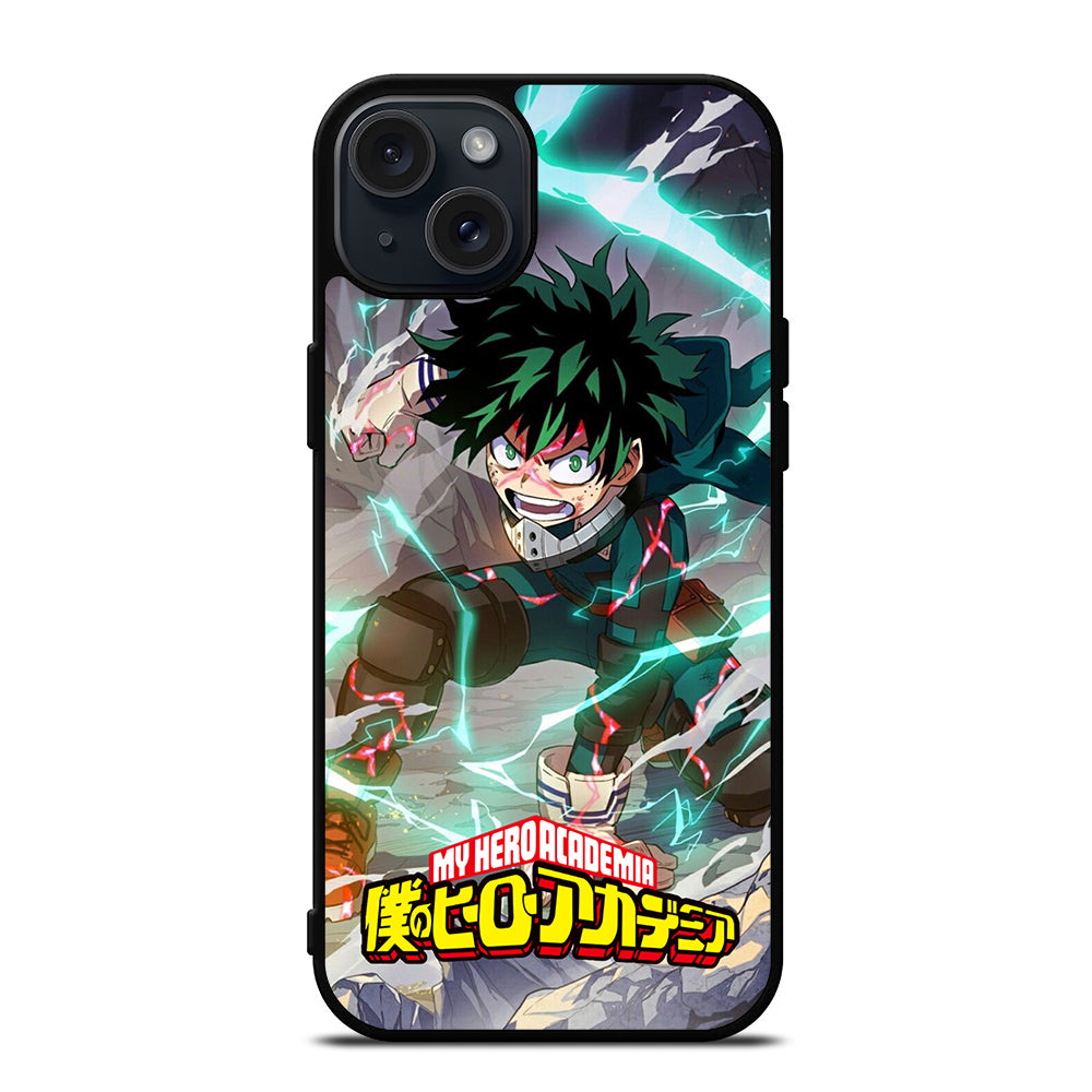 IZUKU MIDORIYA ANIME MY HERO ACADEMIA iPhone 15 Plus Case Cover