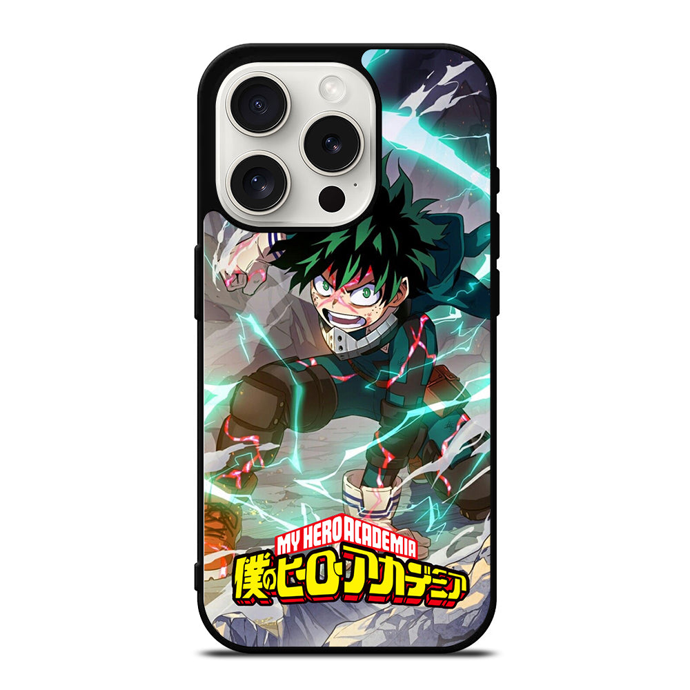 IZUKU MIDORIYA ANIME MY HERO ACADEMIA iPhone 15 Pro Case Cover
