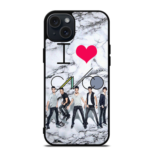 I LOVE CNCO MARBLE 2 iPhone 15 Plus Case Cover
