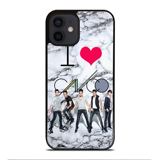 I LOVE CNCO MARBLE 2 iPhone 12 Mini Case Cover
