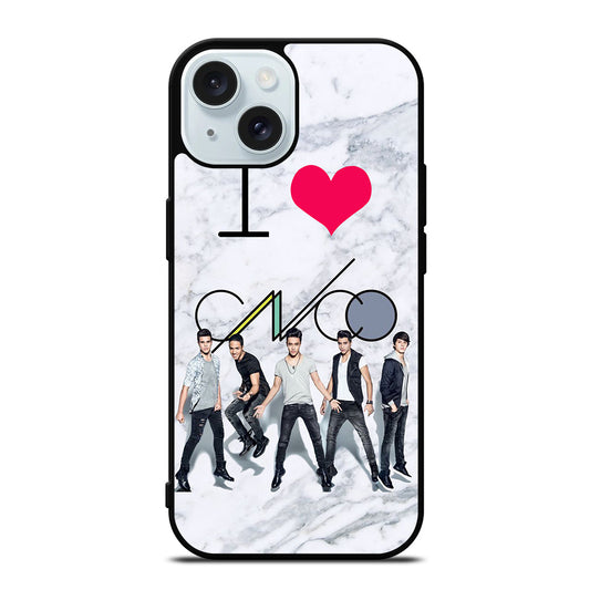 I LOVE CNCO MARBLE iPhone 15 Case Cover