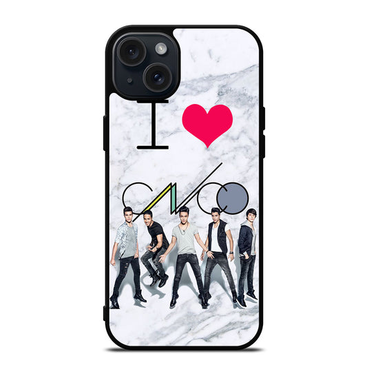 I LOVE CNCO MARBLE iPhone 15 Plus Case Cover