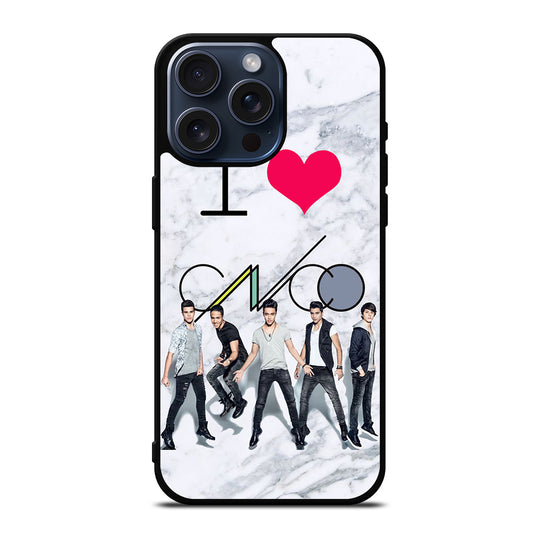 I LOVE CNCO MARBLE iPhone 15 Pro Max Case Cover