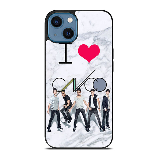 I LOVE CNCO MARBLE iPhone 14 Case Cover
