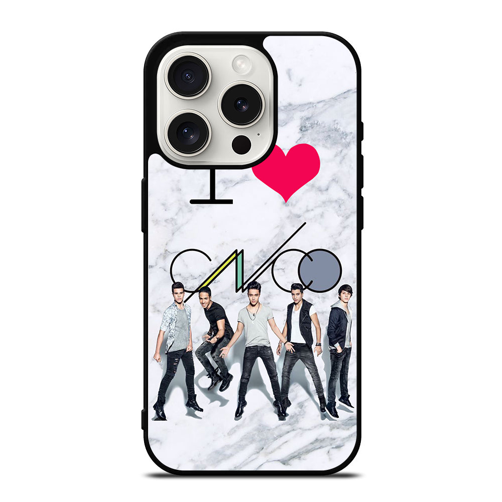 I LOVE CNCO MARBLE iPhone 15 Pro Case Cover