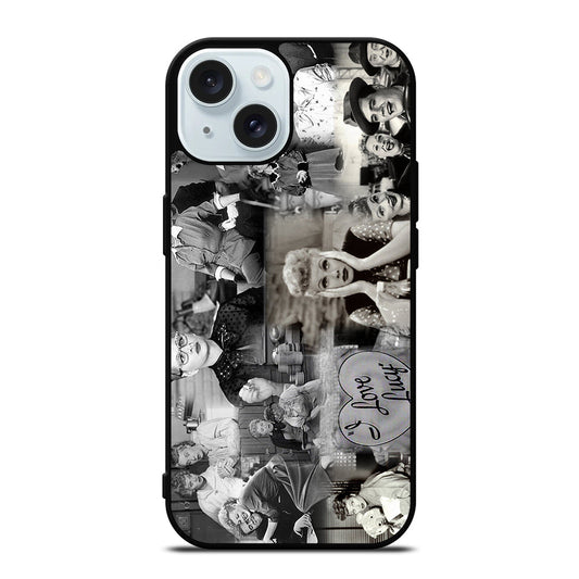 I LOVE LUCY COLLAGE NEW iPhone 15 Case Cover