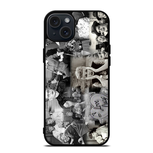 I LOVE LUCY COLLAGE NEW iPhone 15 Plus Case Cover