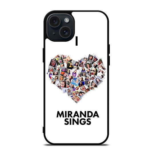 I LOVE MIRANDA SINGS iPhone 15 Plus Case Cover