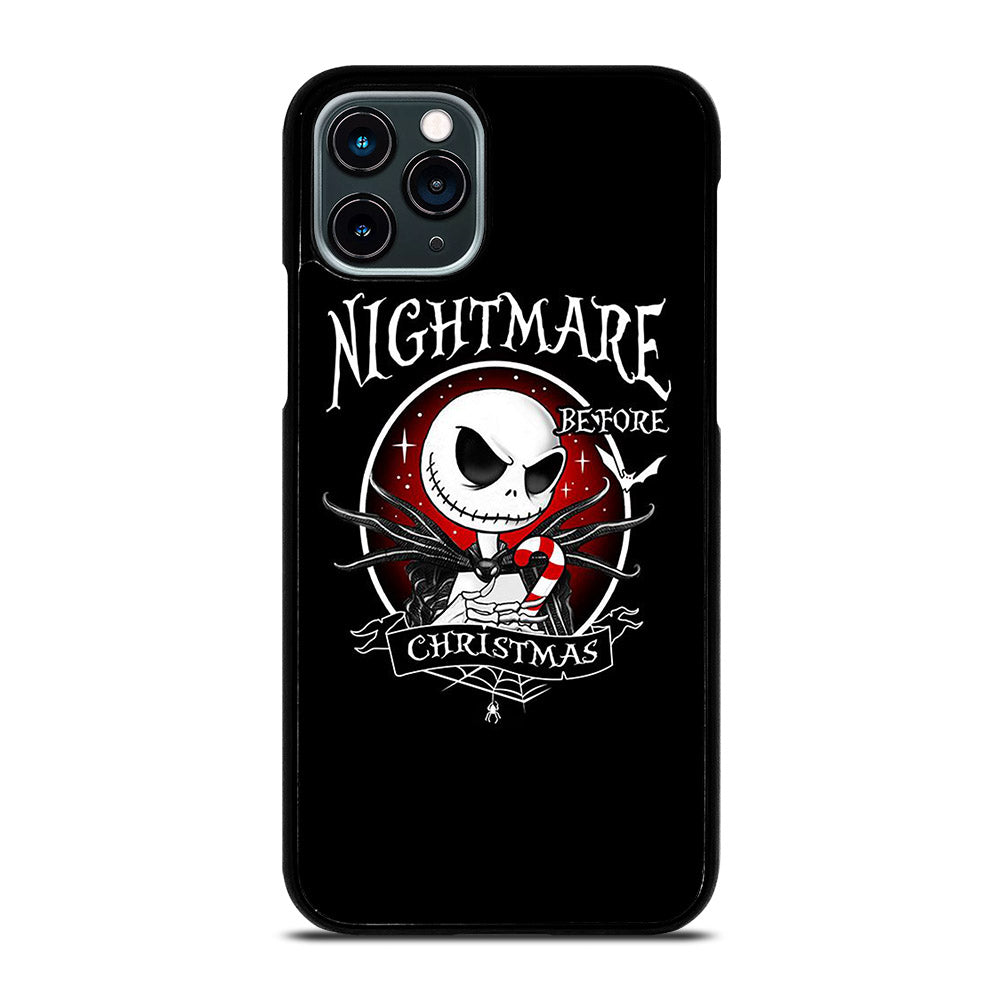 JACK SKELLINGTON NIGHTMARE BEFORE CHRISTMAS BLACK iPhone 11 Pro Case Cover
