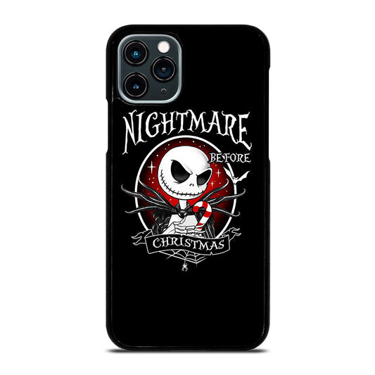 JACK SKELLINGTON NIGHTMARE BEFORE CHRISTMAS BLACK iPhone 11 Pro Case Cover