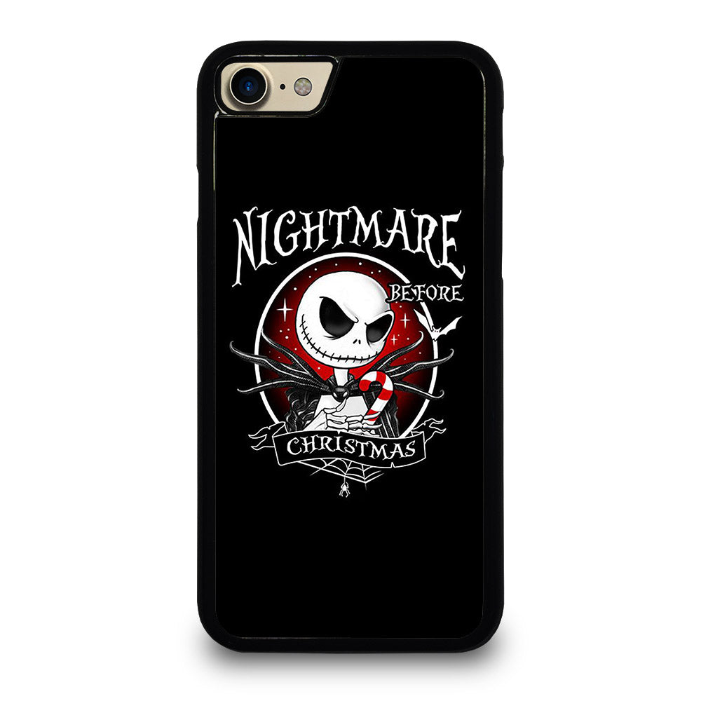 JACK SKELLINGTON NIGHTMARE BEFORE CHRISTMAS BLACK iPhone 7 / 8 Case Cover