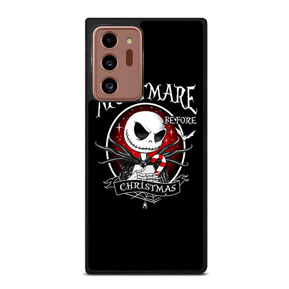 JACK SKELLINGTON NIGHTMARE BEFORE CHRISTMAS BLACK Samsung Galaxy Note 20 Ultra Case Cover