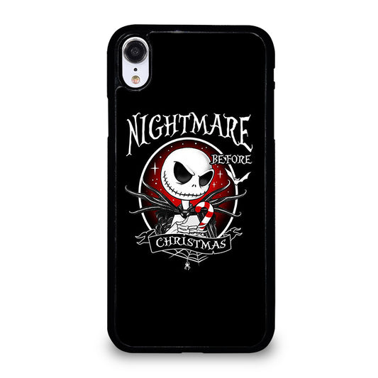 JACK SKELLINGTON NIGHTMARE BEFORE CHRISTMAS BLACK iPhone XR Case Cover