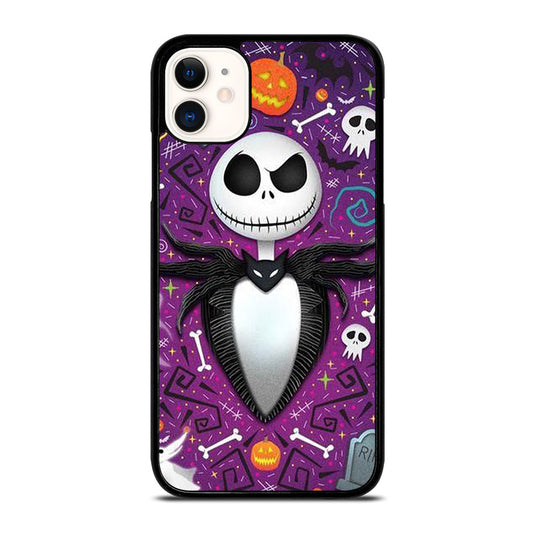 JACK SKELLINGTON NIGHTMARE BEFORE CHRISTMAS CARTOON iPhone 11 Case Cover