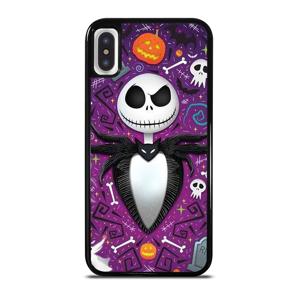 JACK SKELLINGTON NIGHTMARE BEFORE CHRISTMAS CARTOON iPhone X / XS Case Cover