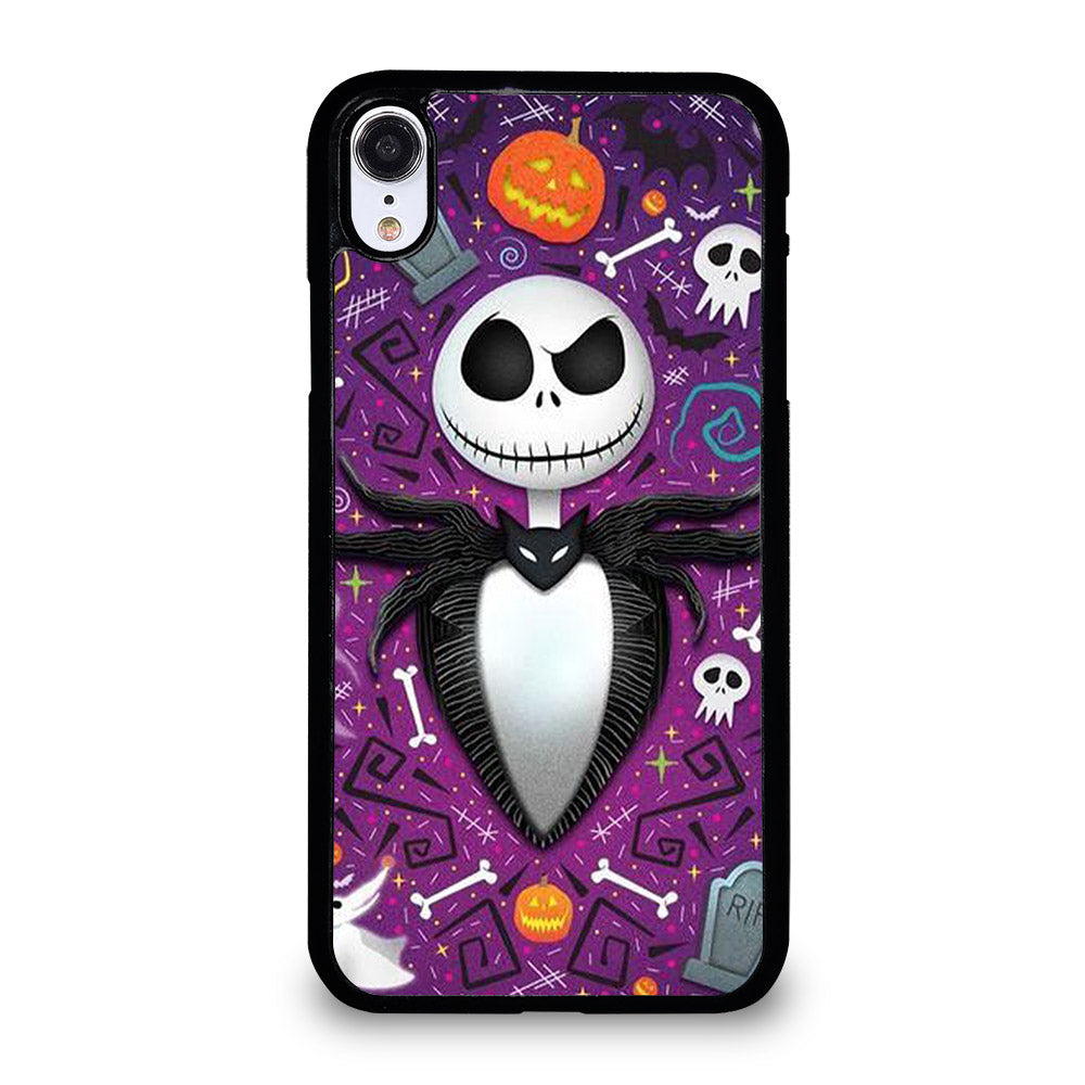 JACK SKELLINGTON NIGHTMARE BEFORE CHRISTMAS CARTOON iPhone XR Case Cover