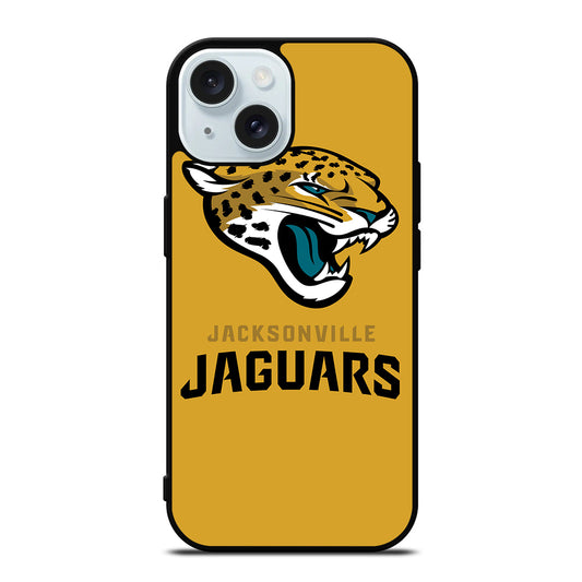 JACKSONVILLE JAGUARS NFL LOGO 3 iPhone 15 Case Cover