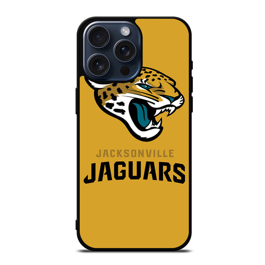 JACKSONVILLE JAGUARS NFL LOGO 3 iPhone 15 Pro Max Case Cover