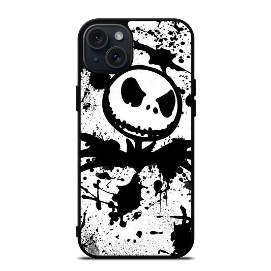 JACK SKELLINGTON NIGHTMARE BEFORE CHRISTMAS ART iPhone 15 Plus Case Cover