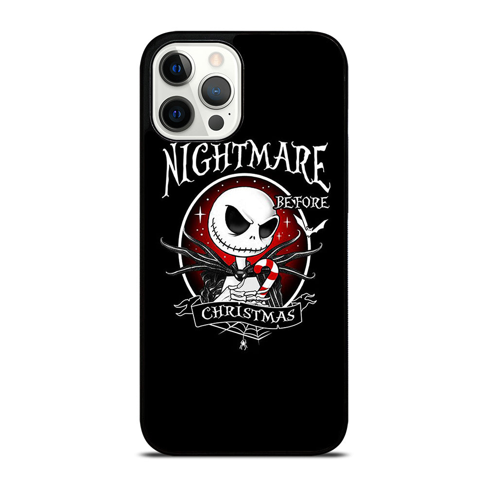 JACK SKELLINGTON NIGHTMARE BEFORE CHRISTMAS BLACK iPhone 12 Pro Max Case Cover