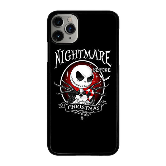 JACK SKELLINGTON NIGHTMARE BEFORE CHRISTMAS BLACK iPhone 11 Pro Max Case Cover